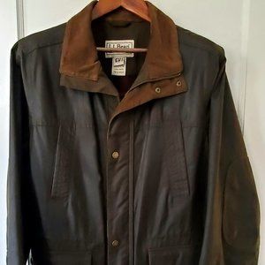 L.L. Bean Medium Regular Waxed Cotton Jacket